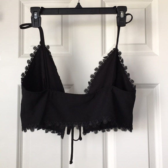 Black Lace Bralette - Picture 4 of 4